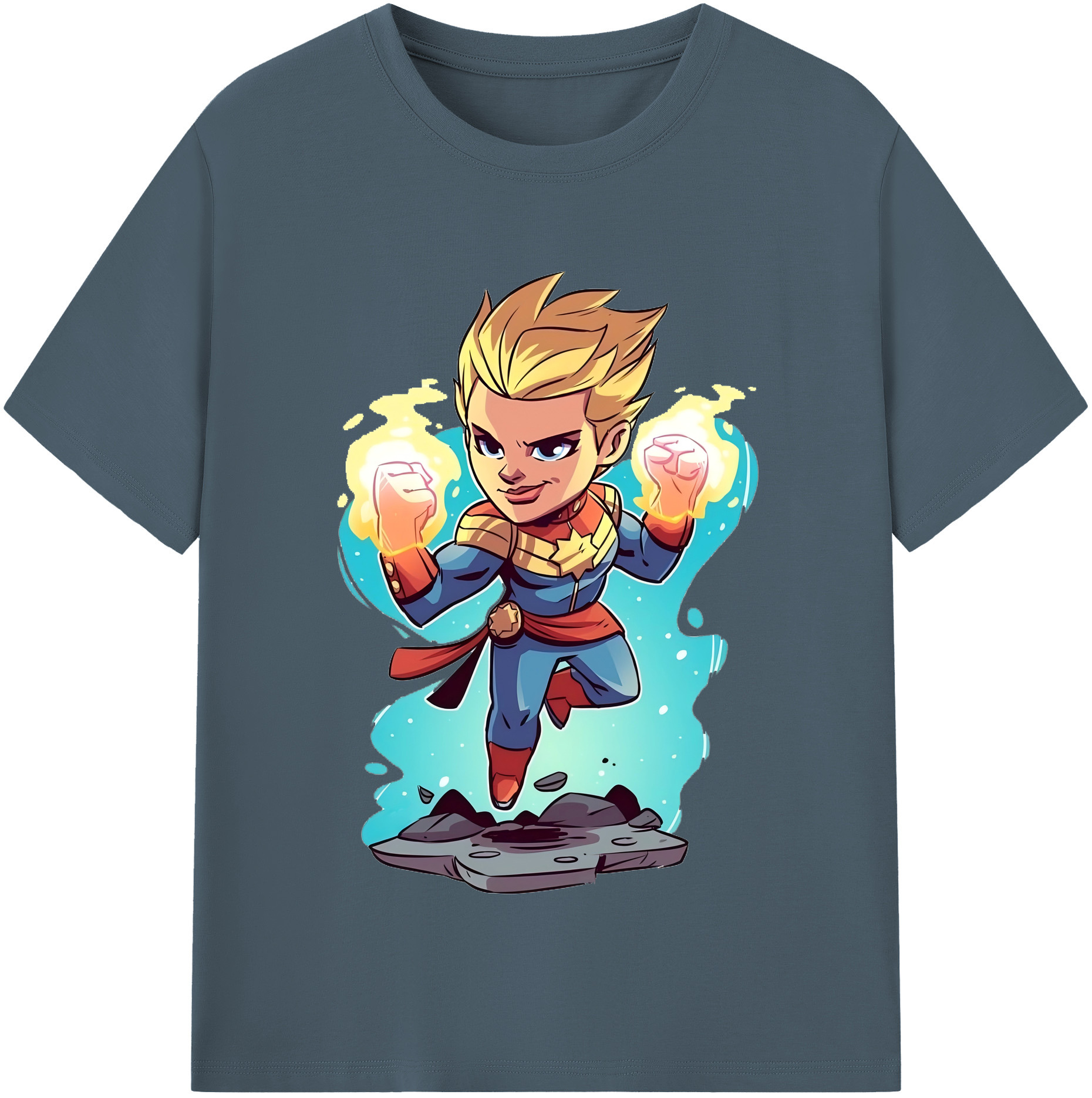 （画像用） アベンジャーズ The Avengers 綿100％半袖Tシャツ（フロントプリント）
